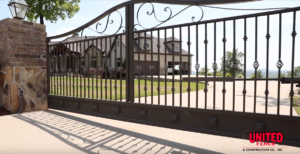 Screenshot of a gate by United Fence