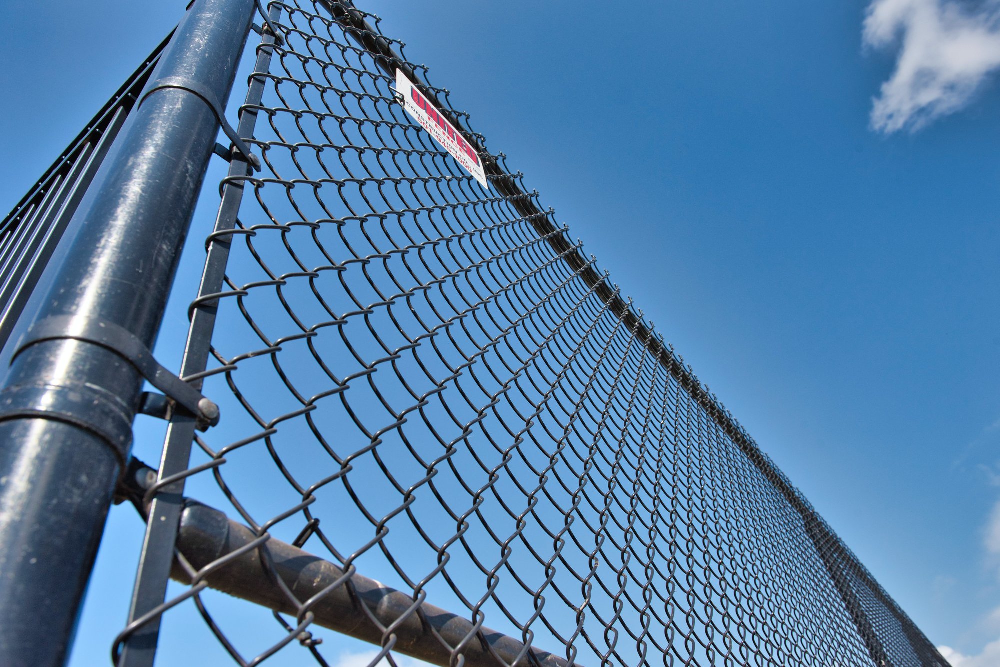 tall commercial chain link fencing